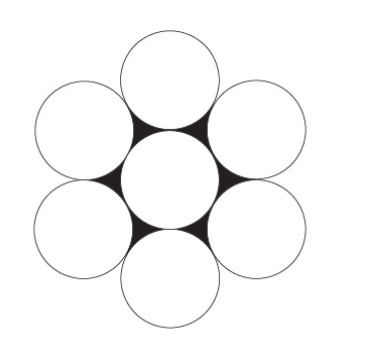 1×7 wire rope cross-section